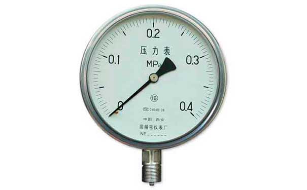 不銹鋼壓力表