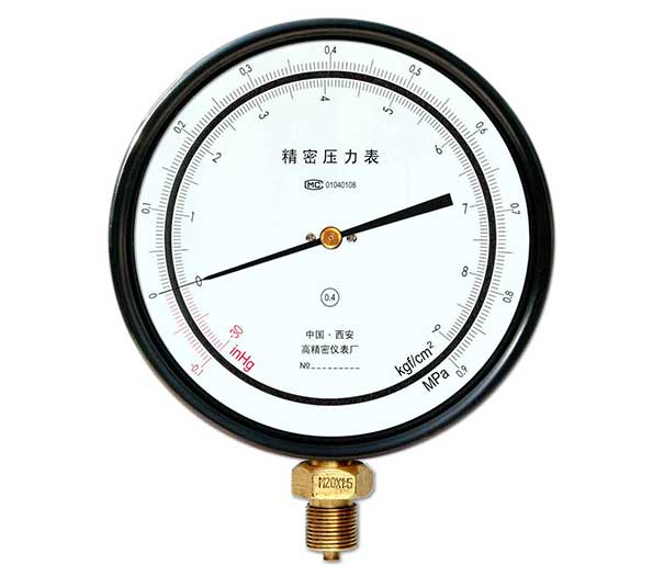 多色標(biāo)單位壓力表